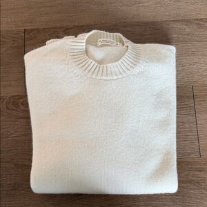 Suitsupply Cream Cashmere Sweater